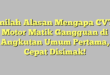 Inilah Alasan Mengapa CVT Motor Matik Gangguan di Angkutan Umum Pertama, Cepat Disimak!